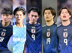 【2026年W杯優勝に不可欠な得点力。3月シリーズ無得点のFW陣の今後は？(2)】今後も上田と小川の1トップ主軸も、小川は強豪相手にどこまでやれるか未知数。1年3か月で新戦力の台頭はあるのか？の画像