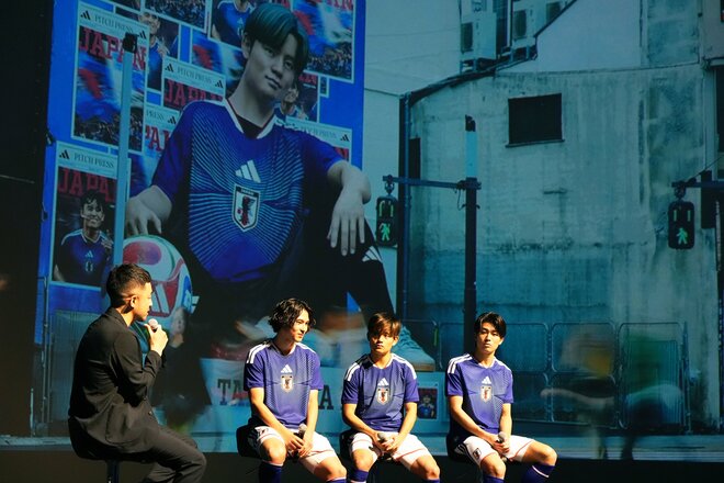 ｢JO1｣と｢INI｣の新ユニットとイケメン対決！ 南野＆久保＆中村の新コンビ“タキタケイト”が日本代表“新ユニフォーム姿”で｢自分の限界を超える！｣の画像021