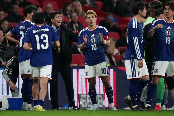 【現地写真100枚】伊東純也＆三笘薫の決勝弾から駆けつけた南野拓実＆遠藤航の姿まで！初招集、復活組、主力組も躍動！森保ジャパン｢英国遠征｣厳選ショットの画像084