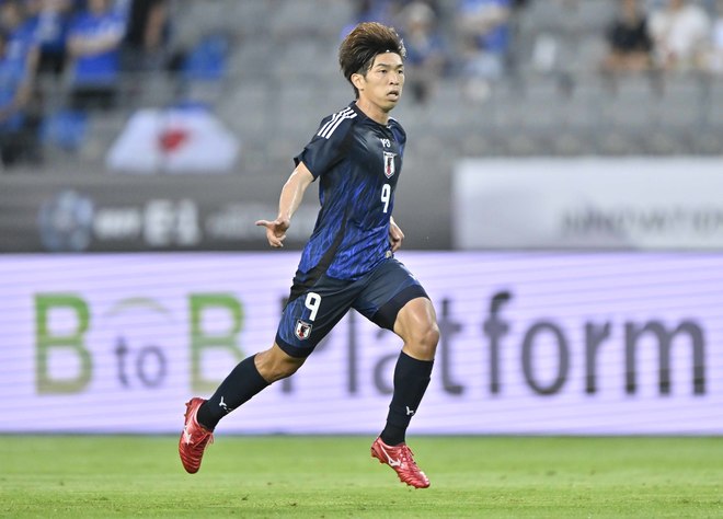 【試合アルバム】ヴィッセル神戸FW宮代大聖の代表デビューの試合写真58枚！川崎フロンターレから移籍して2年目での代表プレー写真「日本代表ー香港代表」の画像007