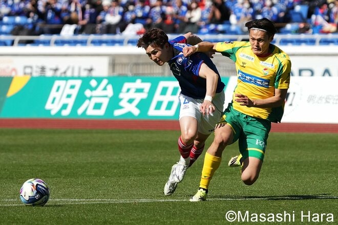 遠野大弥が先制スーパーボレー弾も…MVPは千葉期待の新星U-17日本代表を封じ込めた右SB！横浜FMが今季初完封で最下位脱出【横浜F・マリノスvsジェフユナイテッド千葉】激闘PHOTOギャラリーの画像004