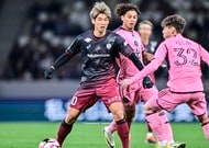 両エースが芸術的ゴール！点取り合戦を制してカタールが決勝進出！【AFCアジアカップ イラン代表vsカタール代表 2024年2月8日 0:01キックオフ】（渡辺航滋撮影）の画像