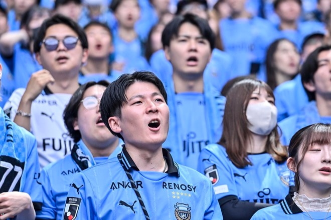 【サポーターアルバム】国立競技場を青く染め上げた川崎フロンターレのサポーター写真81枚！ ACLE準優勝後初の国内試合「鹿島アントラーズー川崎フロンターレ」の画像023