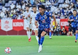 「森保ジャパン」の「ラストピース」になる日本代表選手6人(2)東京五輪で輝いた｢ビースト｣林大地やポリバレントな23歳・旗手怜央、「覚醒の目前」ゴールハンター鈴木優磨も選出【図表】の画像