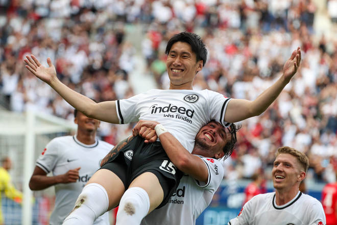 欧州チャンピオンズリーグ組み合わせ抽選の「ポット分けが決定」!! サッカー日本代表・鎌田大地&長谷部誠のフランクフルトは「ポット1入り」! 守田英正のスポルティングや古橋亨梧らのセルティックら「日本人選手所属クラブのポット」と「死の組の可能性」【画像】の画像