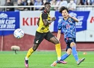 サッカー日本代表、チュニジア戦に向け大阪で「5対5」を実施！ 気になる「ビブス組」5人の名前とは？の画像