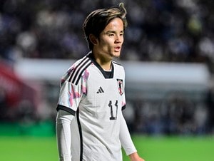 「ボールの持ち方最高だよね」久保建英がバルセロナ相手にゴールを呼び込んだ「ドリブル完璧カウンター」が称賛！「たけうますぎか」の声の画像