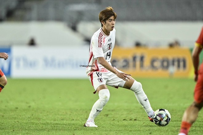 【大関友翔アルバム】川崎フロンターレMF大関友翔の中国戦での写真56枚！ 2試合連続の途中出場で魅せたプレー姿「日本代表ー中国代表」の画像036