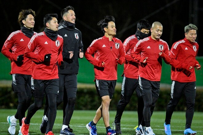 ワールドカップ最終予選「1月27日の中国戦」に向けてサッカー日本代表が始動！「合流した18人の名前」と「気になる練習内容」の画像034