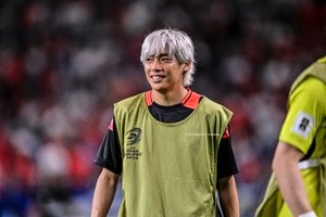 「顔面偏差値たかすぎない？？」伊東純也・南野拓実・中村敬斗のリーグ・アントリオの「日本代表戦後の笑顔すぎる談笑シーン」にファン興奮！「顔が良い アイドルすぎる」の声の画像