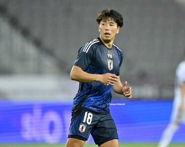 画像・写真：【試合アルバム】川崎フロンターレFW山田新の代表デビュー