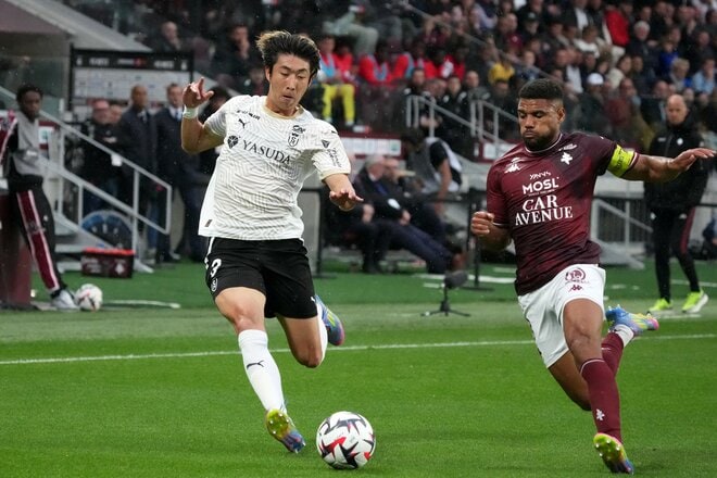 ｢すべてを懸けて頑張る｣関根大輝が誓った最強パリSGとの決勝戦と｢見習いたい｣日本代表の先輩、｢北中米W杯に出場できなくなる｣プレーオフの行方【メスvsスタッド・ランス】関根大輝PHOTOギャラリー11連写の画像006
