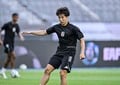 【試合アルバム】川崎フロンターレFW山田新の代表デビュー48枚の試合写真！ 韓国・龍仁で日本代表ユニフォームを着用したプレー写真「日本代表ー香港代表」の画像014