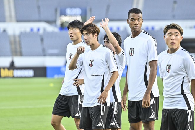 【大関友翔アルバム】川崎フロンターレMF大関友翔の中国戦での写真56枚！ 2試合連続の途中出場で魅せたプレー姿「日本代表ー中国代表」の画像007