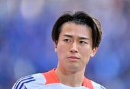 「神がかった写真だわ」伊東純也の「奇跡的な一枚」にファン興奮！「この写真ヤバい　白が映える」「ほんまにかっこ良すぎて心臓に悪い」などの声の画像