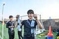 【川崎フロンターレアルバム】サウジアラビア到着翌日4月23日のジェッダ市内での「コーチングスタッフ＆クラブスタッフ写真」と「選手と子どもたちの交流写真」合計98枚！の画像068