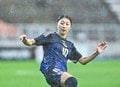 【塩越柚歩アルバム】E-1選手権最終戦で途中出場した「塩越柚歩の写真43枚」！ 雨に濡れながらも見せた華麗なプレー写真「なでしこジャパンー中国代表」の画像003