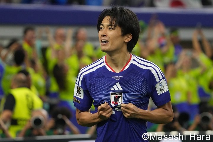 【W杯】｢まじでえぐい｣中村敬斗、極上ノーステップ弾に反響｢惜しかった〜｣｢キーパーも凄い｣次戦の“お得意様”ブラジル戦へ温存か