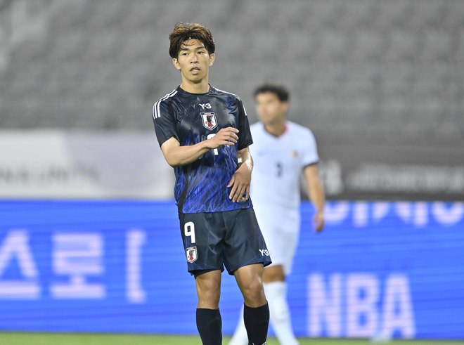【試合アルバム】ヴィッセル神戸FW宮代大聖の代表デビューの試合写真58枚！川崎フロンターレから移籍して2年目での代表プレー写真「日本代表ー香港代表」の画像009