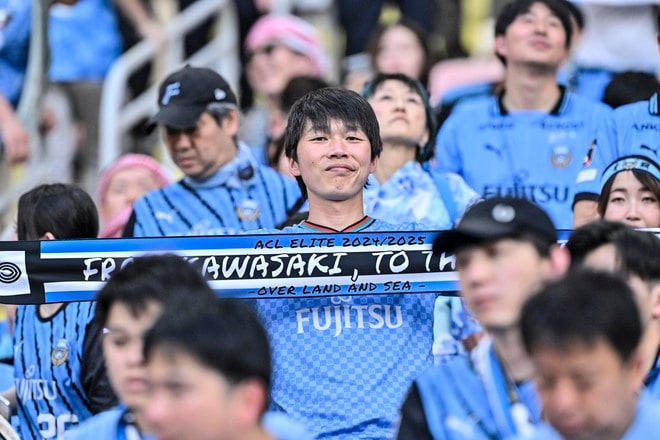 【サポーターアルバム(1)】3得点勝利でクラブ初アジア・ファイナリスト！ ACLE準決勝に駆け付けた川崎サポーターの現地撮影70枚！「川崎フロンターレ―アル・ナスル」の画像032