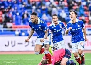 アンデルソン・ロペスが横浜F・マリノスデビュー！「1G1A」の衝撃プレーも「まだ完全じゃない」【J1開幕節・横浜F・マリノス対セレッソ大阪】の画像