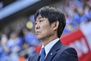 日本代表・森保一監督が明かした欧州勢代表招集の考え方。「ポイント制も考えないといけないのかも」…5大リーグ1部から始まる序列【上田綺世の移籍効果(2)】の画像