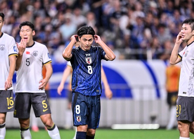 【photoギャラリー】サッカー日本代表が中国代表を７得点で撃破！ 伊東純也の復帰、高井幸大の代表デビューなど、興奮の一戦の画像074