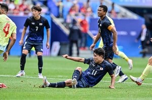 【パリ五輪・U23日本代表】スペインに3失点完敗で大会敗退……藤田譲瑠チマ、小久保玲央ブライアンらが試合後に号泣して悔しさ爆発の画像