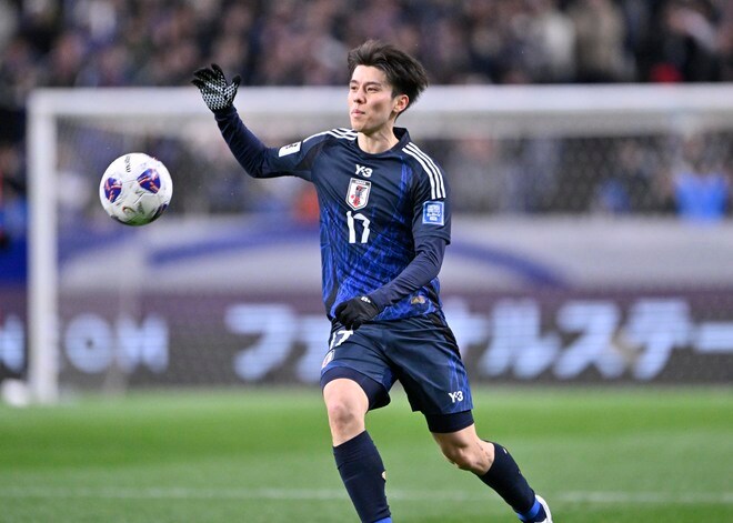 【試合アルバム】「サッカー日本代表―バーレーン代表」森保ジャパン、バーレーン相手に２－０勝利でW杯出場決定試合のプレー写真「中地拓也 撮影写真」の画像001