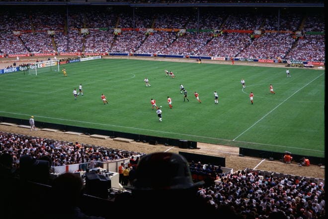 大住良之の｢この世界のコーナーエリアから｣第186回｢サッカーの聖地～ハムデンとウェンブリー｣(1)日本サッカー史に残る歴史的な連戦、なぜ欧州の代表チームとの親善試合は困難になったのかの画像007