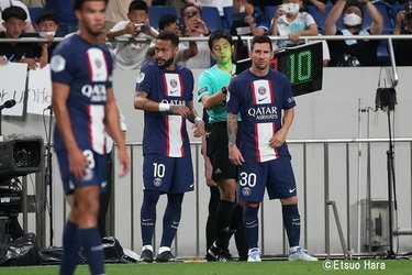 画像・写真：PSGリオネル・メッシとネイマールが盛り上げた浦和との