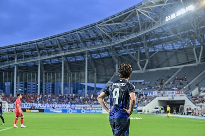 【宮代大聖アルバム】FW宮代大聖の韓国戦で先発出場した写真33枚！ サッカー日本代表がE-1連覇を達成した記念試合での現地写真「日本代表ー韓国代表」の画像019