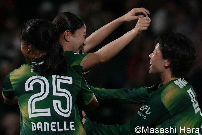 美しい日本代表10番と長谷川唯の後継者18歳が中盤を支配、塩越柚歩の｢移籍後初ゴール｣、眞城美春の｢冷静ミハループ｣で王者が快勝【東京ヴェルディベレーザvsAC長野パルセイロレディース】激闘PHOTOギャラリーの画像003