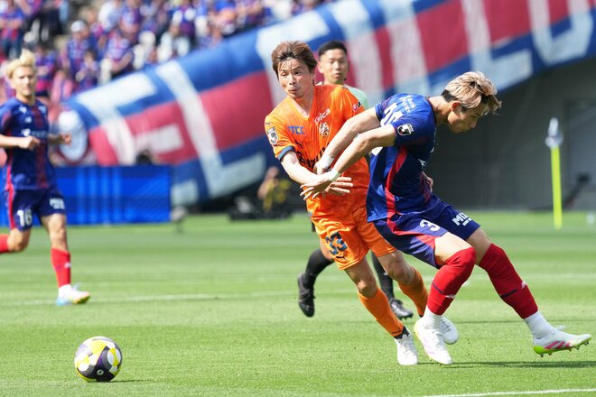 FC東京2シャドー左の｢15歳逸材｣が躍動も…元サッカー日本代表｢36歳エース｣の全ゴールに絡む活躍で清水エスパルスが5位浮上｢イメージはできていた｣【FC東京VS清水エスパルス】PHOTOギャラリー激闘22連写の画像013