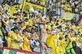 【千葉サポーターアルバム】雨の中で首位堅持のチームを後押しした「ジェフユナイテッド千葉のサポーター写真99枚」！ ゴール裏の熱狂ショット「ジェフユナイテッド千葉ーベガルタ仙台」の画像009