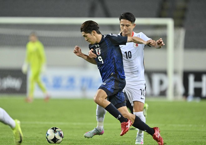 【試合アルバム】ヴィッセル神戸FW宮代大聖の代表デビューの試合写真58枚！川崎フロンターレから移籍して2年目での代表プレー写真「日本代表ー香港代表」の画像003