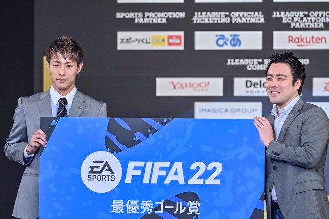 Jリーグの「2021ベストゴール」は名古屋グランパスの柿谷曜一朗! 「古巣」と「恩人」相手に見せた「天才バイシクル弾」とは!?の画像