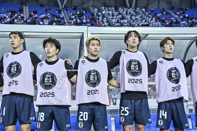 【山田新＆大関友翔アルバム】韓国戦での川崎フロンターレ2選手の写真43枚！ 試合出場ならずも韓国・龍仁で戦った記録写真「日本代表ー韓国代表」の画像029