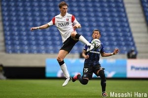 「決定力とは何か」キャスパー・ユンカー(3) 「天才のゴラッソではなく、オルンガのようなモンスターでもない」の画像