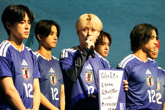 ｢JO1｣と｢INI｣の新ユニットとイケメン対決！ 南野＆久保＆中村の新コンビ“タキタケイト”が日本代表“新ユニフォーム姿”で｢自分の限界を超える！｣の画像015