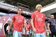 「ギアの入れ方」「サッカーIQ」元日本代表FW城彰二氏インタビュー#1 世界を4人抜きスーパードリブルで席巻する三笘薫の“新ドリブル技術”と課題の画像