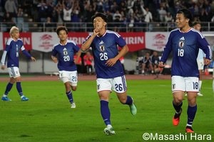 塩貝健人に期待したいゴリゴリ突破と｢異端の情熱｣！次戦はJリーグ点取り屋とフィジカル勝負コンビ！【新生・森保ジャパン｢初戦ウルグアイ戦｣の大激論】(4)の画像