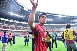 「（小林）悠さんっぽかったんじゃないですか？」鹿島FW知念慶が名古屋戦のゴールで逆質問。報道陣がうなずくと、「よっしゃ（笑）」と笑顔……川崎の大先輩の背中を追い求めの画像