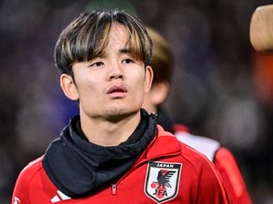 「上手すぎる…」「美しいトラップ」ベンチスタート・久保建英がわずか5分で見せた「美トラップからの流れるドリブル突破」に称賛！ 移籍か温存か、注目を浴びた中での極上プレーの画像