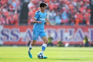 【J2「正念場」】「静岡ダービー」で元サッカー日本代表GK権田修一を“破った”ジュビロ磐田17歳FW後藤啓介の「ガムシャラな決意」！「順位とか勝点は先輩がたに任せて…」【戸塚啓のJ2のミカタ】(1)の画像