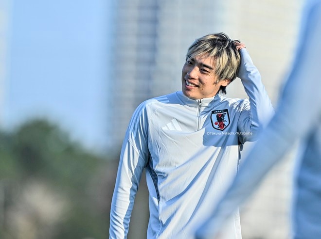 【試合アルバム】「サッカー日本代表練習」大勢のサポーターの前で公開練習！ サウジアラビア戦へ向けミニゲームなど実施「中地拓也 撮影写真」の画像009