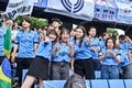 【サポーターアルバム】完封勝利後に笑顔＆万歳見せた「川崎フロンターレの試合後のサポーター写真83枚」！ ホーム連勝を熱狂的サポート「川崎フロンターレーセレッソ大阪」の画像045