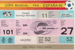 後藤健生の「蹴球放浪記」第136回「ワールドカップとチケット」の巻(2)ワールドカップ決勝を見学に来た日本代表の画像