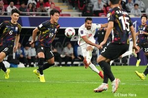 ヨルダンの分厚い壁はソン・フンミンをも跳ね返す。初のアジアカップ決勝進出で優勝ムード【ヨルダン代表vs韓国代表】原悦生PHOTOギャラリー「サッカー遠近」の画像