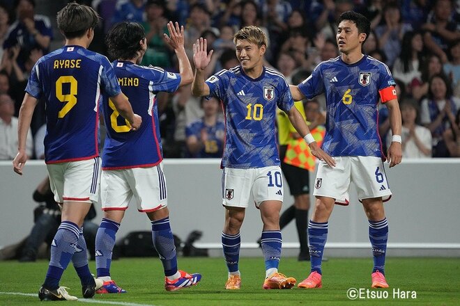 新婚・堂安律らの活躍でW杯アジア2次予選を6試合無失点！バイエルンに旅立つ伊藤洋輝と遭遇【日本代表vsシリア代表】原悦生PHOTOギャラリー｢サッカー遠近｣の画像002